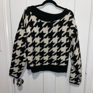 Houndstooth sweater H&M